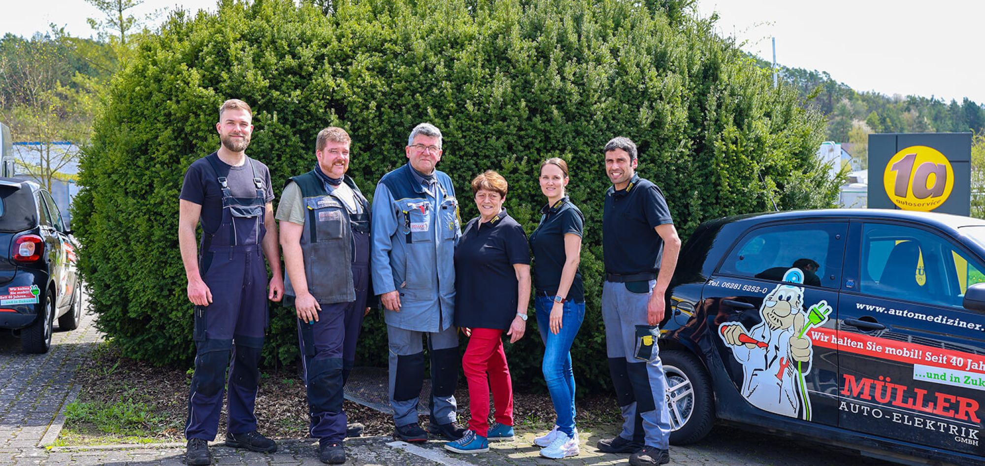 Das Team von Auto-Elektrik Müller in 74722 Buchen